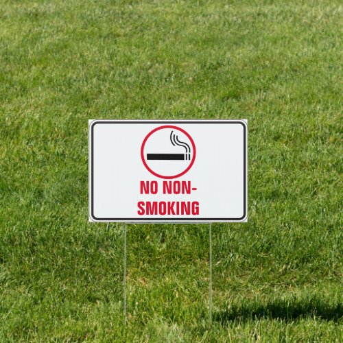 No Non_Smoking Area Sign