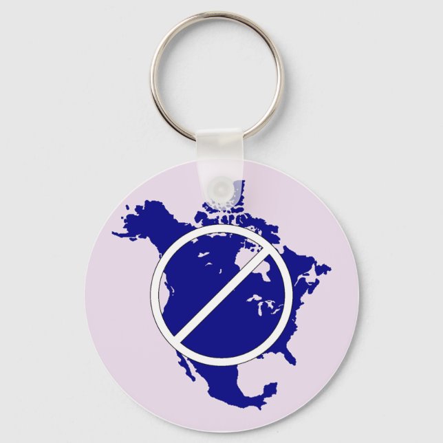 No North American Union Keychain (Front)