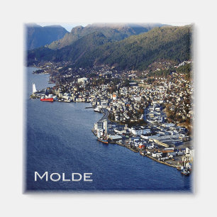 NO Norway - MOLDE - Fridge Magnet