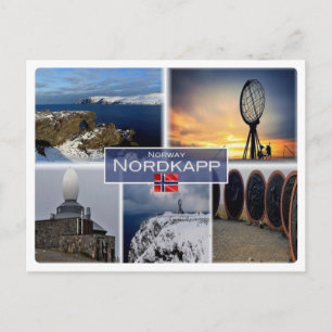 NO Norway - Nordkapp - North Cape - Postcard