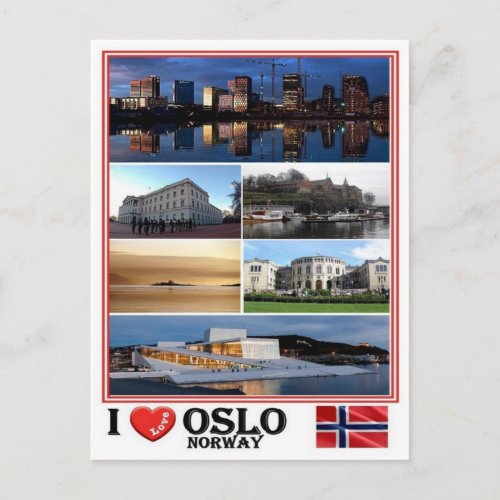 NO _ Norway _ Oslo _ Postcard