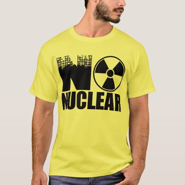 NO NUCLEAR MONO T-Shirt (Front)