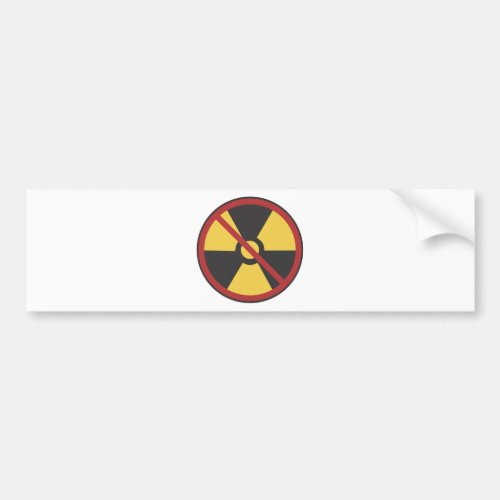 No Nuke Bumper Sticker