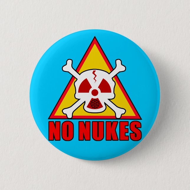 NO NUKES! BUTTON (Front)