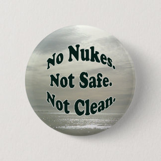 No Nukes button at the Seashore