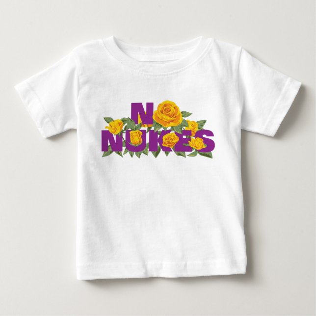 NO NUKES - ROSE MISSION official Baby T-shirt (Front)