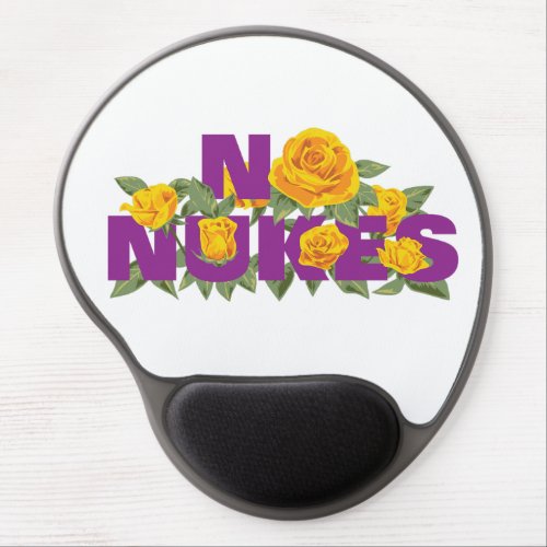 NO NUKES _ ROSE MISSION official Gel Mousepad