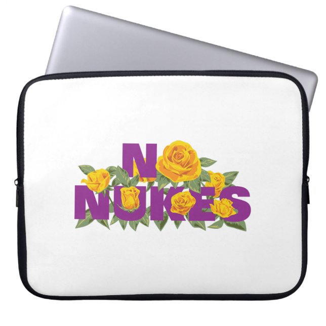 NO NUKES - ROSE MISSION official Notebook Sleeve (Front)