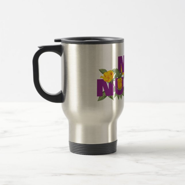 NO NUKES - ROSE MISSION official Travel Mug (Left)