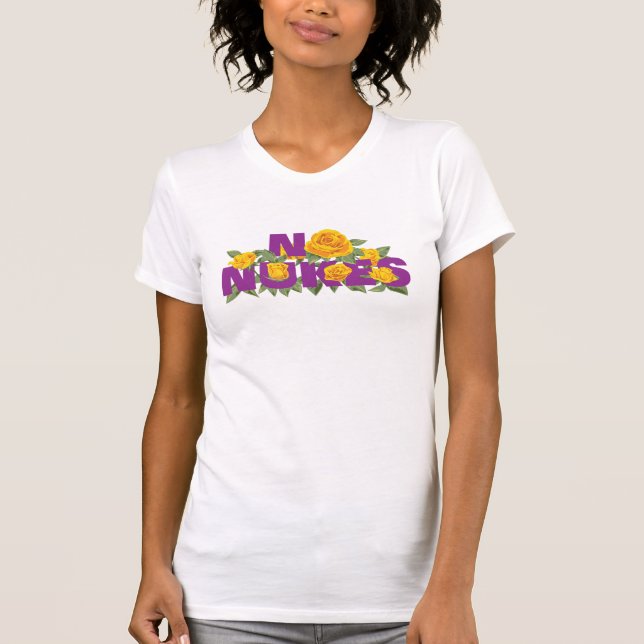 NO NUKES - ROSE MISSION official Women’s T-shirt (Front)