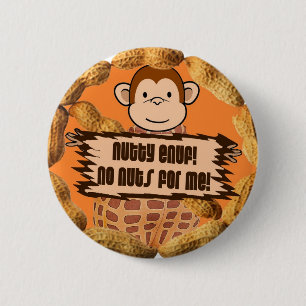 No Nuts for Me Button