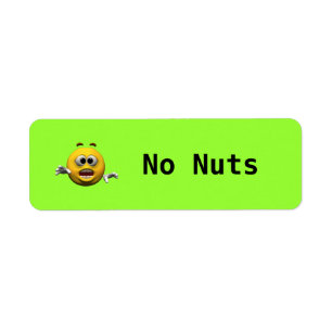 No Nuts Label