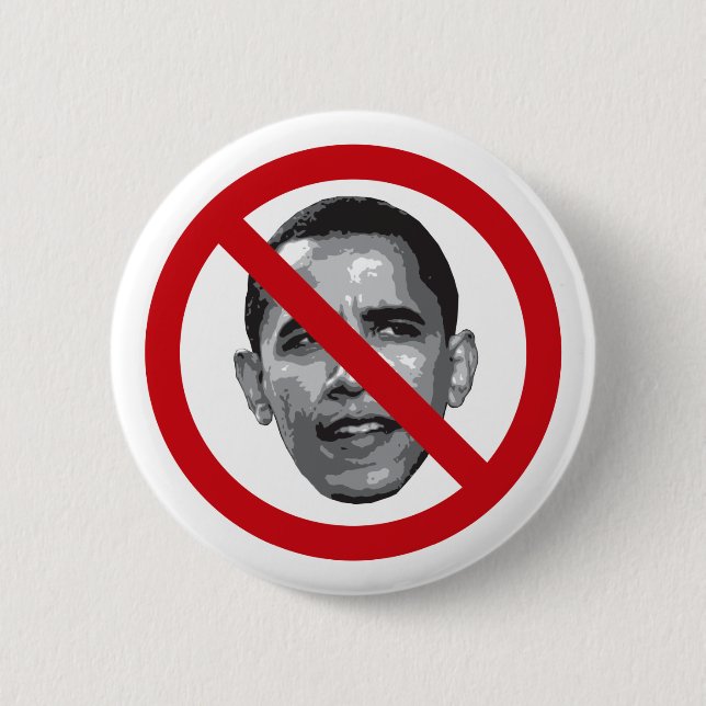 No Obama Button (Front)
