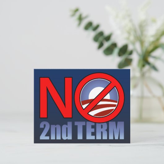 NO Obama Second Term (Standing Front)