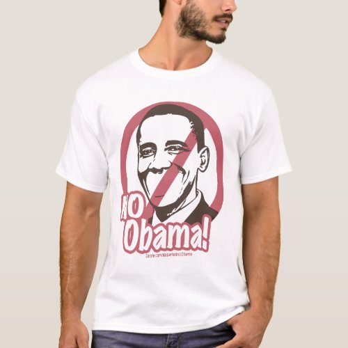 No Obama Slash Shirt 