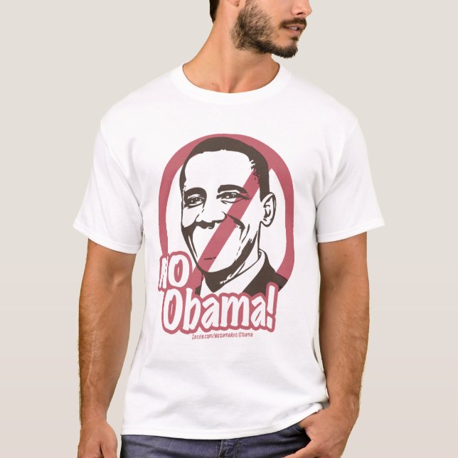 No Obama! Slash Shirt  (Front)