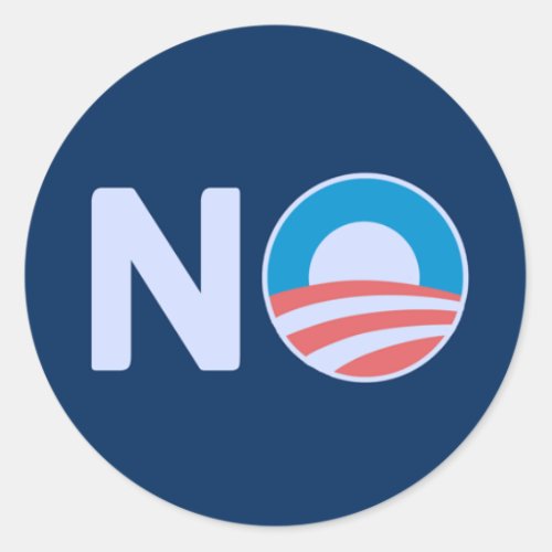 No Obama Sticker