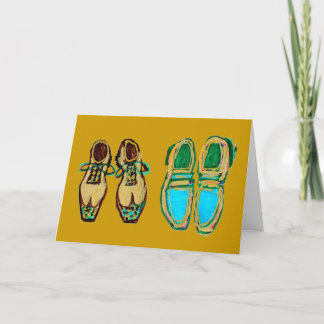 No One Can Ever Fill Your Shoes, Dad Greeting Card