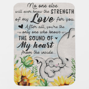 No One Else Will Ever Know The Strength Baby Blanket