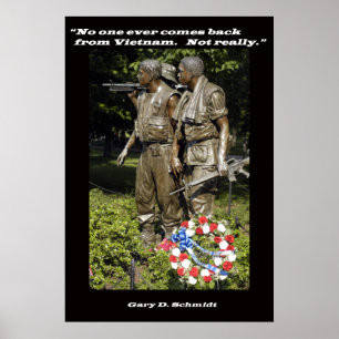 No One Ever Comes Back from Vietnam Poster