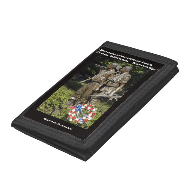 No One Ever Comes Back From Vietnam Tri-fold Wallet (Bottom)