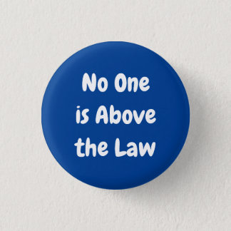 No One is Above the Law Button
