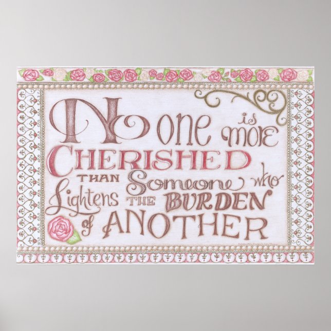 No One is More Cherished Poster (Front)