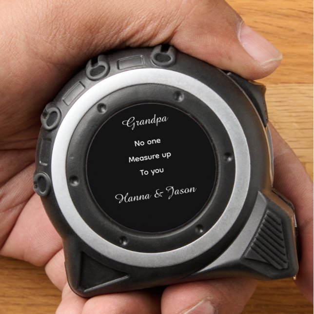 No One Measures Up Personalized grandpa dad's day Tape Measure (Creator Uploaded)