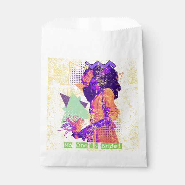 No One’s Bride Favor Favor Bag (Front)