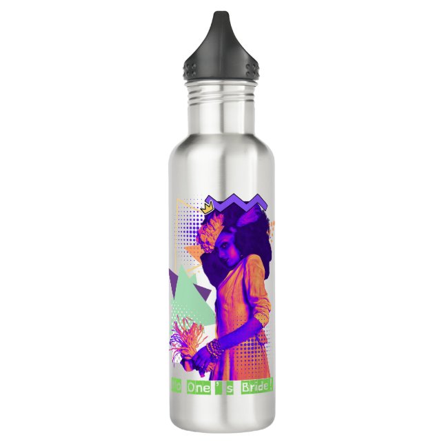 No One’s Bride “Self Love” Gothic Stainless Steel Water Bottle (Left)