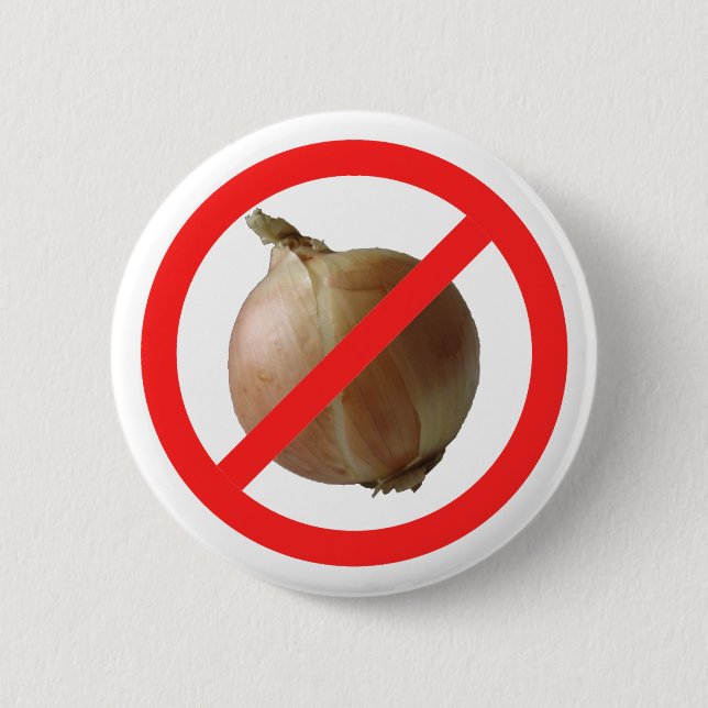 No Onion Trucker Hat Button (Front)