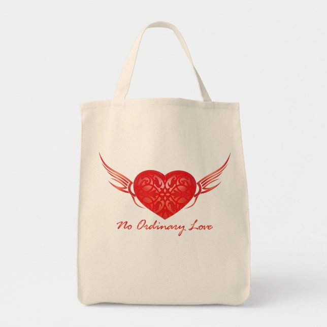 No Ordinary Love Tote Bag (Front)