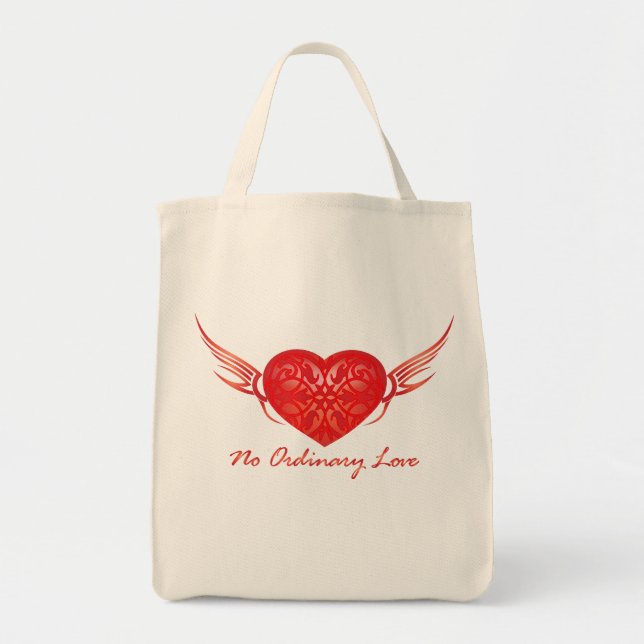 No Ordinary Love Tote Bag (Front)
