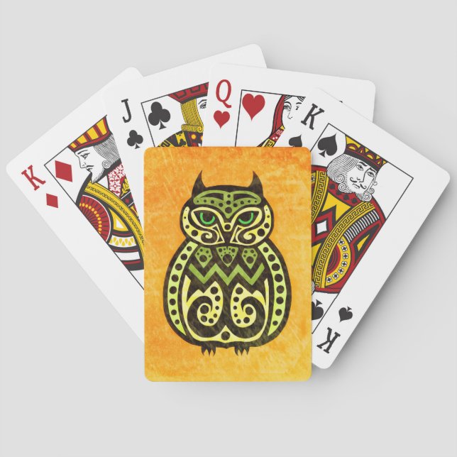 No Ordinary Owl #1 Poker Cards (Back)
