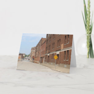 No Outlet Burlington, Iowa All Occasions Card