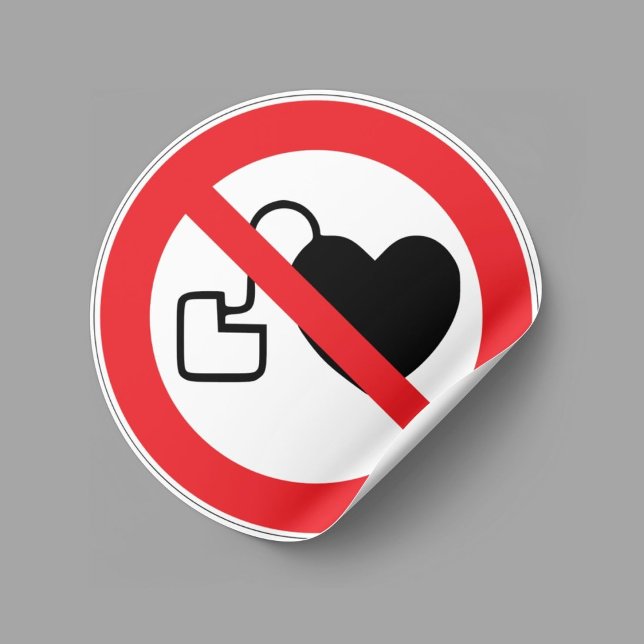 No Pacemakers Label (Creator Uploaded)