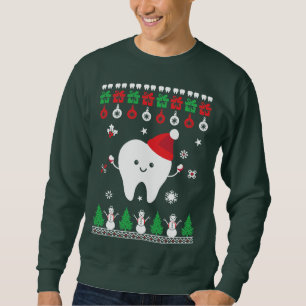 No Pain Dentist Doctor Christmas Fun! Sweatshirt