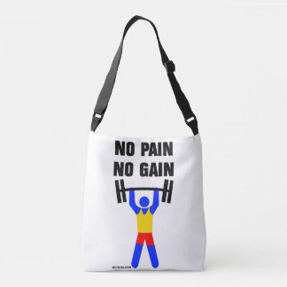 No Pain No Gain Crossbody Bag