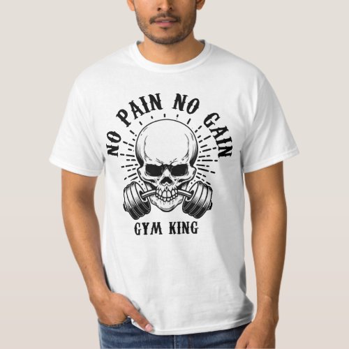 No Pain No Gain Embrace the Gym Life with This  T_Shirt