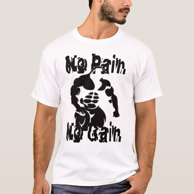 No Pain No Gain Muscle Shirt (Front)