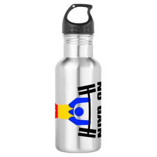 No Pain No Gain Stainless Steel Water Bottle