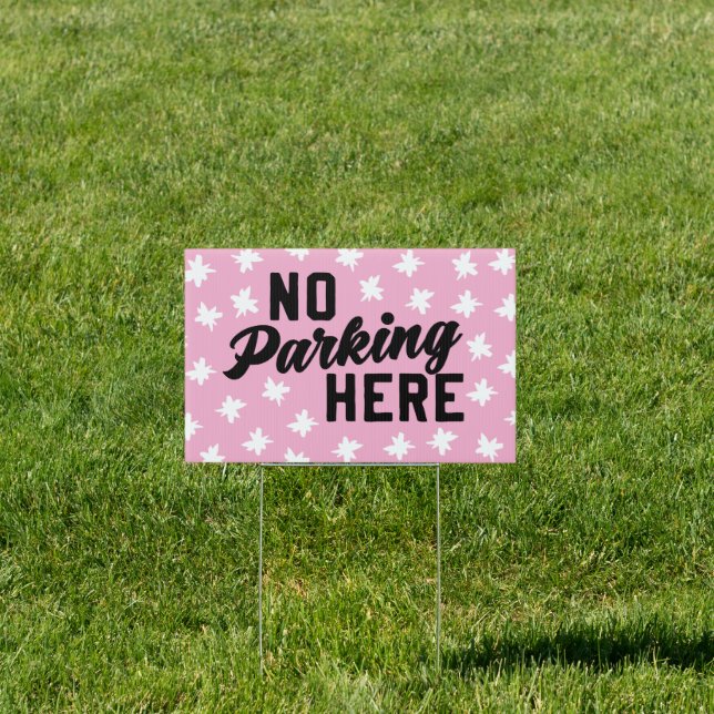 No Parking Here Sign (Insitu)