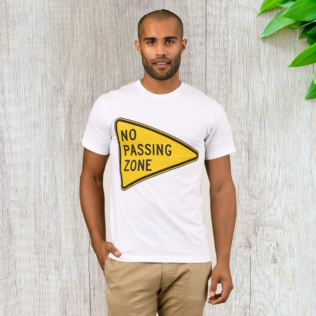 No Passing Zone Mens T-Shirt (Creator Uploaded)