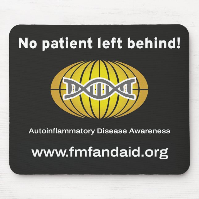 No Patient Left Behind Logo Mousepad (Front)