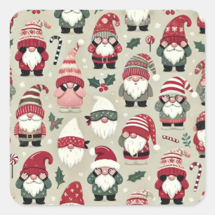 No Peeking! Gnome Stickers