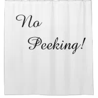 No Peeking Shower hotsell Curtain