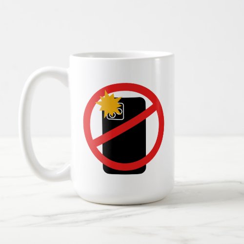 No Phone Photography _ Respect Personal Privacy Coffee Mug