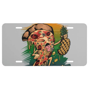 No Pineapple License Plate