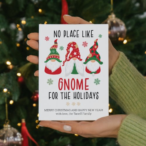 No Place Like Gnome For The Holidays Fun Christmas