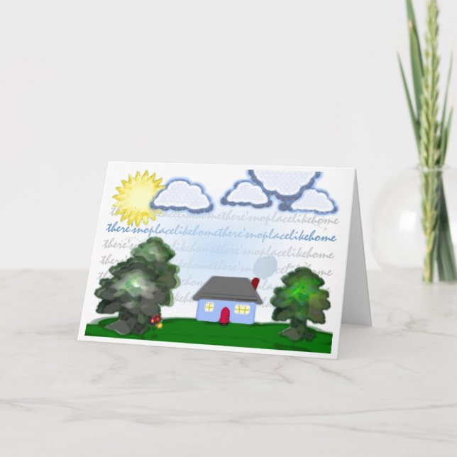 No Place Like Home Card (Front)
